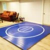 AK Athletic Equipment 10' X 10' X 1 3/8" Roll-Up Wrestling Mat -Exercise Mat 10x10