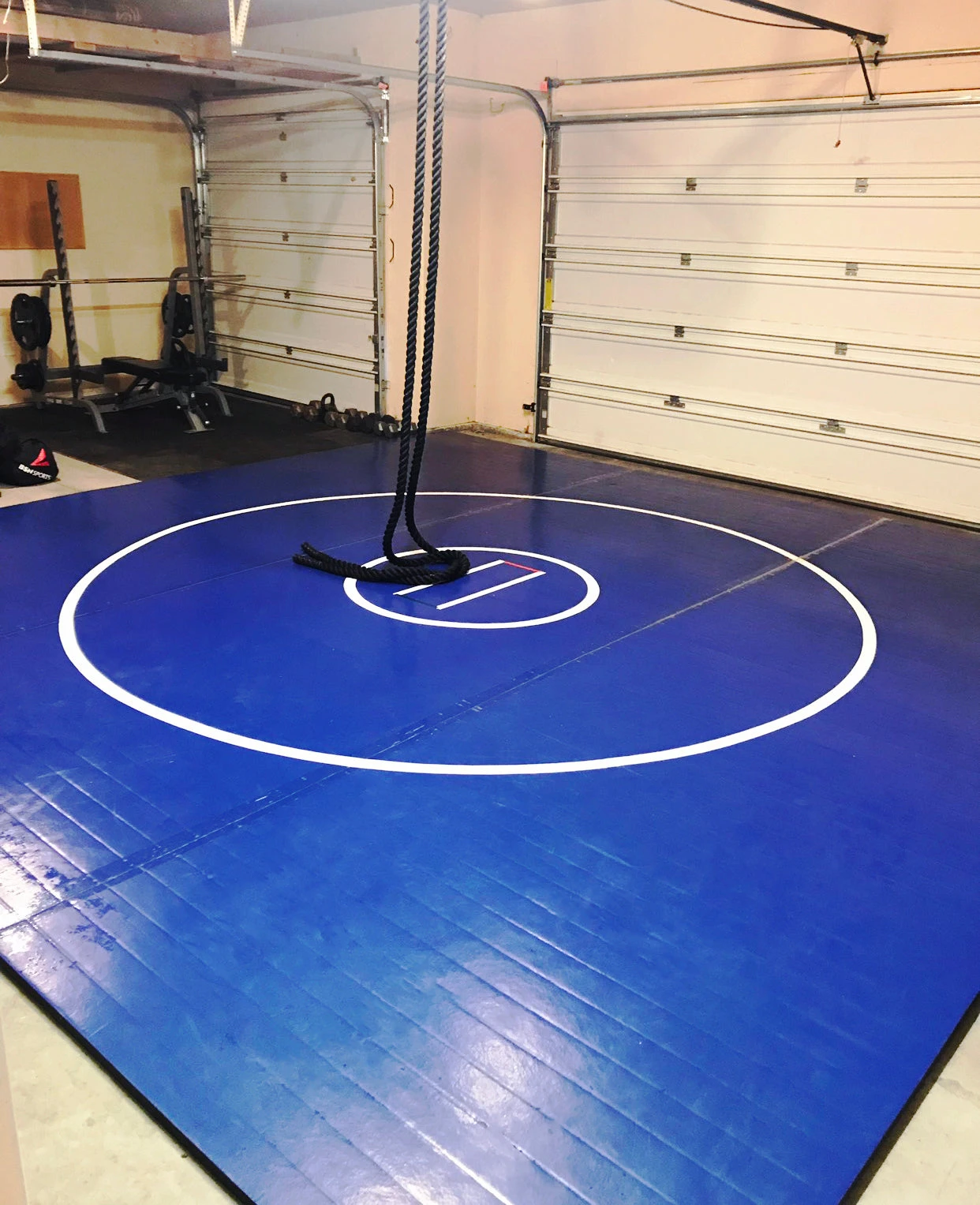 AK Athletic Equipment 17' X 17' X 1 3/8" Roll-Up Wrestling Mat 3 AK Athletic Equipment 17' X 17' X 1 3/8" Roll-Up Wrestling Mat