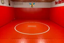 AK Athletic Equipment 13' X 13' X 1 3/8" Roll-Up Wrestling Mat -Exercise Mat 28876