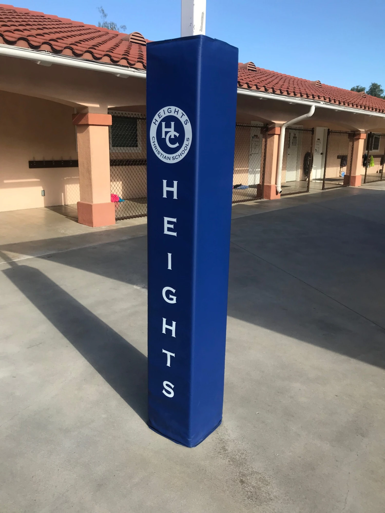 AK Athletic Equipment 6' Tall Four Sided Column Pad, 5" Side Width 5 AK Athletic Equipment 6' Tall Four Sided Column Pad, 5" Side Width - Image 3