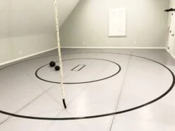 AK Athletic Equipment 24' X 24' Roll-Up Wrestling Mat