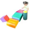 AK Athletic Equipment Soft Play 5-Piece Block Set -Exercise Mat 5 PIECE BLOCK SET PHOEBE