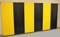 AK Athletic Equipment 4' X 10' X 1 3/8" Removable Folding Gym Wall Pad