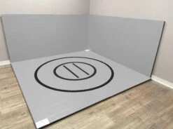 AK Athletic Equipment Instant Wrestling Room 8' X 8' Wrestling Mat And Removable Roll Up Wall Pads Package 11 AK Athletic Equipment Instant Wrestling Room 8' X 8' Wrestling Mat And Removable Roll Up Wall Pads Package -Exercise Mat 8x8instantrollupwrestlingroom