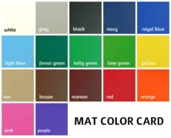 AK Athletic Equipment Fence Top Rail Padding (4 Feet) -Exercise Mat MAT COLOR CARD 7806fc1b 74f0 46c2 a831 90fa783312a4