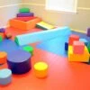 AK Athletic Equipment Roll-Up Playroom Flooring 5' X 5' -Exercise Mat PLAYROOM FLOOR 1