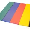 AK Athletic Equipment 4' X 4' X 1 3/8" Rainbow Folding Activity Mat