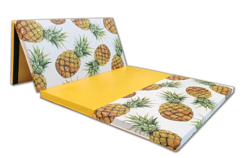 AK Athletic Equipment Pineapple 4' X 8' Folding Gymnastics Mat 3 AK Athletic Equipment Pineapple 4' X 8' Folding Gymnastics Mat - Image 2