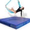 AK Athletic Equipment Aerial Arts Bi-Fold Landing Mat 6' X 6' X 8" -Exercise Mat aerial landing mat