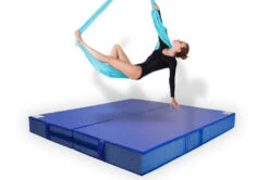 AK Athletic Equipment Aerial Arts Bi-Fold Landing Mat 6' X 6' X 8"