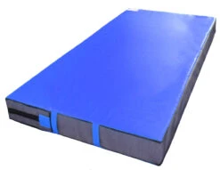 AK Athletic Equipment 4' X 8' X 8" Landing Mat -Exercise Mat blue landing mat cfe6d309 4326 462b b828 e15cc687a21c