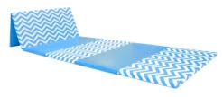 AK Athletic Equipment Chevron Zigzag 4' X 12' X 1 3/8" Advanced Level Folding Gymnastics Mat -Exercise Mat chevron 4 x 12 mats