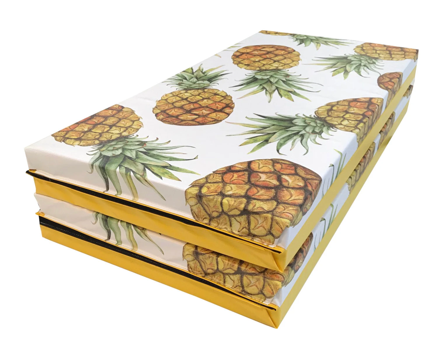 AK Athletic Equipment Pineapple 4' X 8' Folding Gymnastics Mat 4 AK Athletic Equipment Pineapple 4' X 8' Folding Gymnastics Mat - Image 3