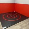 AK Athletic Equipment Instant Wrestling Room 12' X 12' Wrestling Mat And Removable Roll Up Wall Pads Package -Exercise Mat instantrollupwrestlingroom ad93fa94 5d58 4dbc af74 0e73166089f8