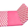 AK Athletic Equipment Chevron Zigzag 4' X 8' X 1 3/8" Advanced Level Folding Gymnastics Mat Pink And White -Exercise Mat pink partial folded mat ak 1024x1024 e19a434b e293 4ef8 a1dc e5ed0af1835e