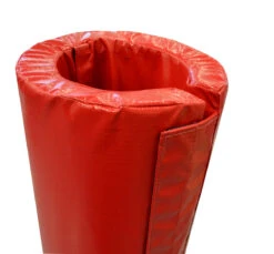 AK Athletic Equipment 6' Tall Pole Pad, 9" Diameter -Exercise Mat pole pad velcro post pad foam pipe covering red b66498dc e814 4248 9fc2 49cfe85e7323