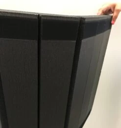 AK Athletic Equipment Easy Stick Roll Up Gym Wall Pad -Exercise Mat roll up wall pad close up