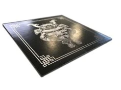AK Athletic Equipment Samurai Digitally Printed 8' X 8' X 1 3/8" Roll-Up MMA Grappling Mat -Exercise Mat samurai mat flat